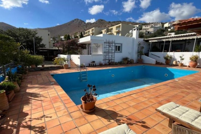 Schisma Eloundas MIT VIDEO! Bungalow mit Pool und herrlichem Blick auf die Bucht von Elounda Haus kaufen